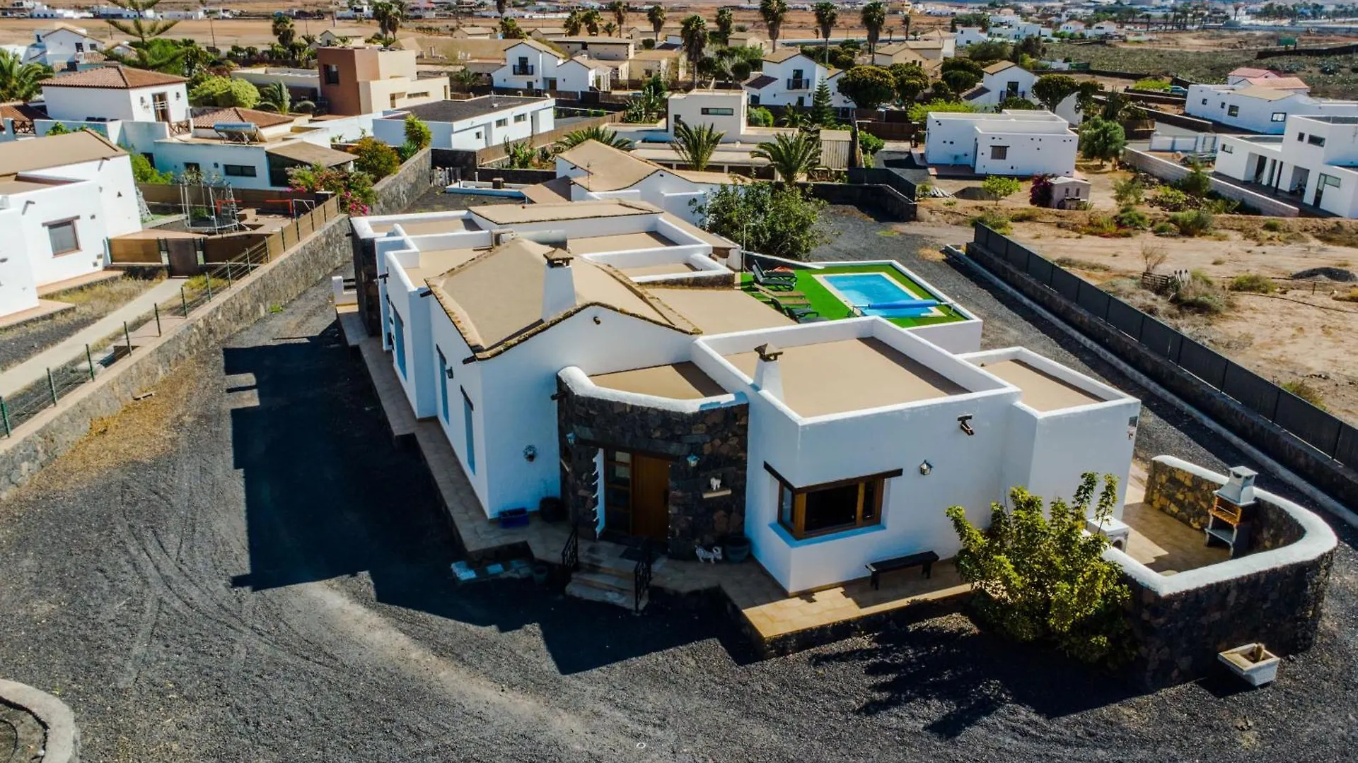 Villa Volcan2 Rural Private Pool La Oliva By Holidays Home